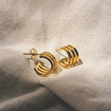Triple Arc Hoops