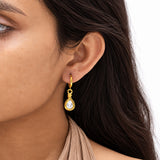 Golden Teardrop Earring
