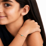 Pixie Bow Gold Plated Bracelet
