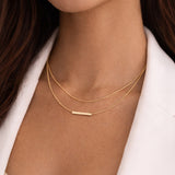 Minimal Layered Necklace