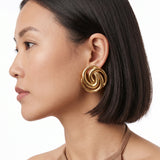 Spiral Stud Earrings