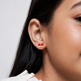 Mochi Wings Gold Plated Earrings