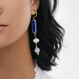 Column Drop Earrings