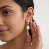 Rustic pearl drops