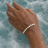 Sunset Bead Gold-Plated Necklace EOSS