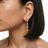 Crystal drizzle Hoops