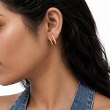 Everleaf Diamond Gold Plated Earrings
