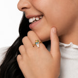Sugar Buzz Gold Plated Ring