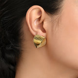 Dazzling Spiral Earrings