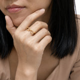 Cool Shades Gold-Plated Ring