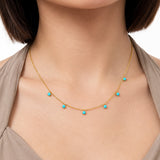 Turquoise Drop Necklace