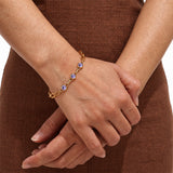 Whispering Lavender Gold Plated Bracelet