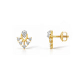 Aurelia Diamond Drop Earrings