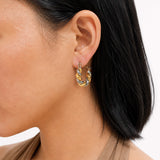 Mixed Muse Hoops