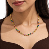 Serendipity Stones Gold Plated Necklace