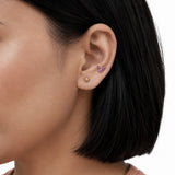 Multi Piercing Gold Plated Studs