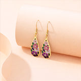 Mosaic Bloom Drop Earrings