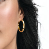 Classic Luxe Gold Hoop Earrings