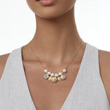 New Pearl Enamel Necklace