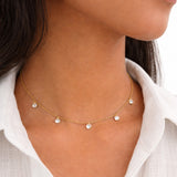Silk Drop Necklace