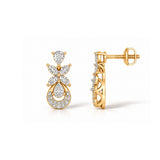 Sorele Diamond Floral Drop Earring