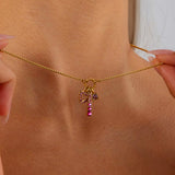 Belle Blossom Gold Plated Necklace