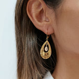Crystal Teardrop Earrings