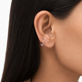 Silver Second Piercing Huggies