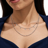 Twinkling Petals Gold-Plated Necklace