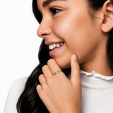 Pixie Bow Gold Plated Ring