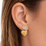 Aura Heart Earring