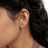 Luxe Diamond Gold Plated Earrings