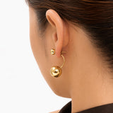 Golden Drop Earrings
