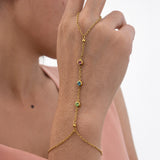 Multi Colored Drape Bracelet