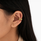 Solo Gold Plated Earcuff