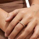Everglow Diamond Gold Plated Ring
