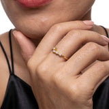 Celeste Diamond Half Band