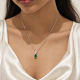 Silver Dazzle Diamond Necklace