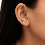 Silver Second Piercing Huggies