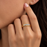 Seraphina Diamond Open Band Ring