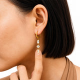 Marquise Hoop Danglers