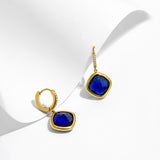 Crystal Bloom Gold Plated Earrings