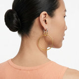 Sleek Gold Earring