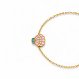 Treasure Shell Gold Plated Bracelet