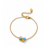 Pixie Bow Gold Plated Bracelet