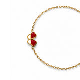Mochi Wings Gold Plated Bracelet