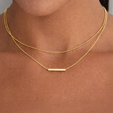 Minimal Layered Necklace