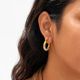 Soft Twinkle hoops