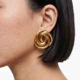 Spiral Stud Earrings