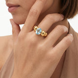 Aqua Muse Ring
